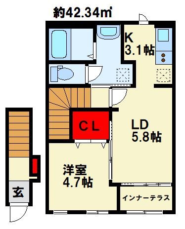 レガシーコートⅡ 間取り