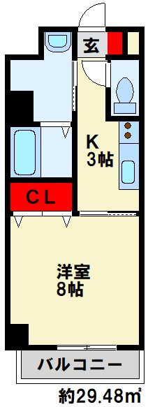 ニューアンジュ下曽根 洗面脱衣所もあります！