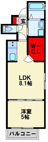 サンクレシア戸畑駅前 ※反転タイプになります。
