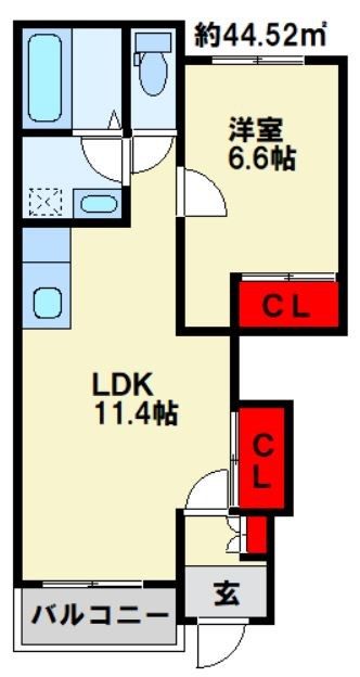 クレッシェンド 間取り