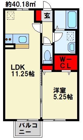 リシェスジュン A棟 間取り