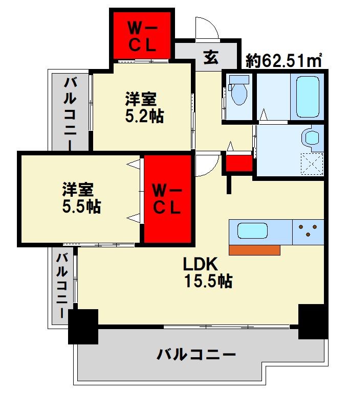 ラファエロ 間取り図