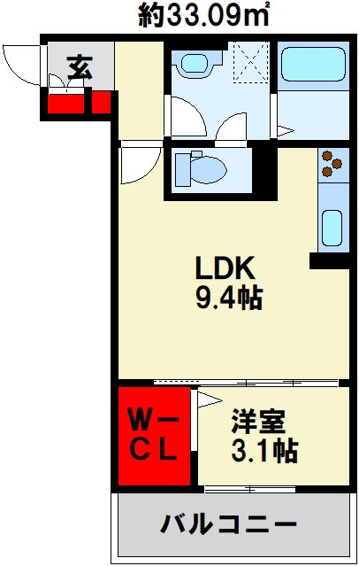 ザ・レジデンスBonjono East 間取り