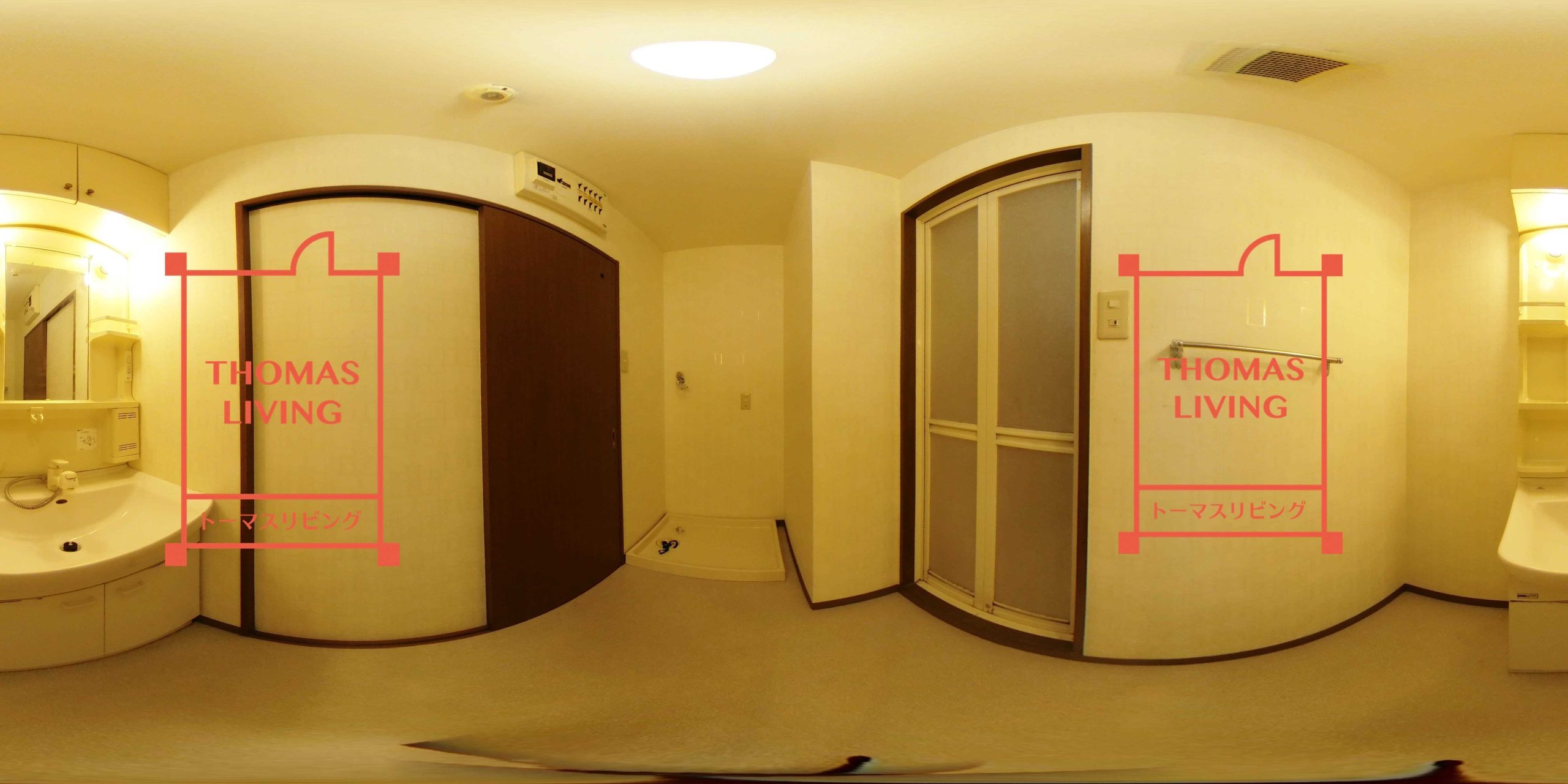 同じ物件の別のお部屋です。