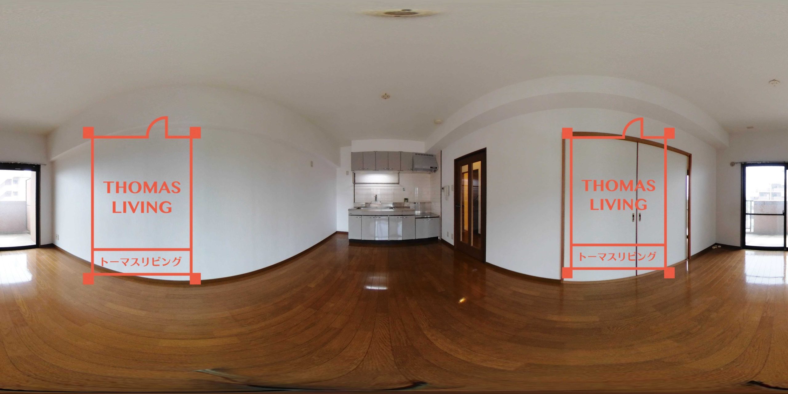 同じ物件の別のお部屋です。