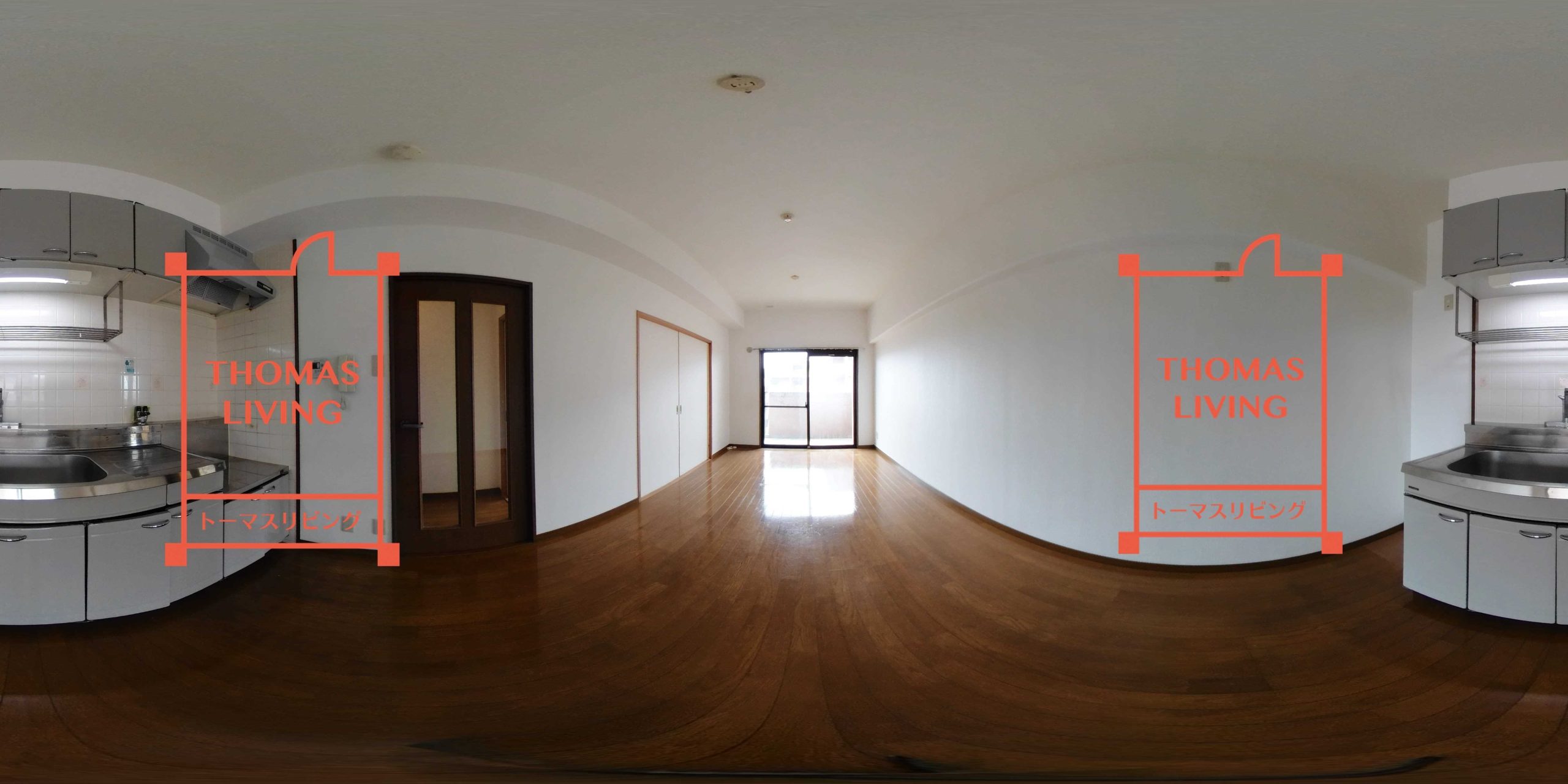 同じ物件の別のお部屋です。