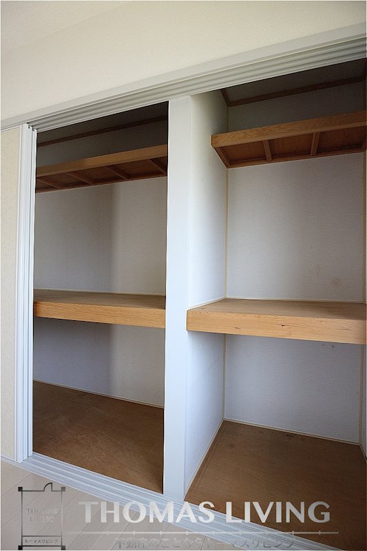 ヴィラ・サンロイヤル C棟  大容量の収納スペースです。