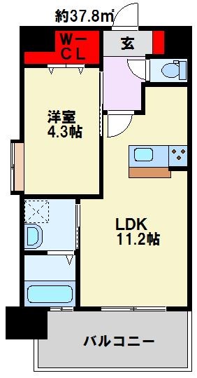 ギャラン陣原 間取り