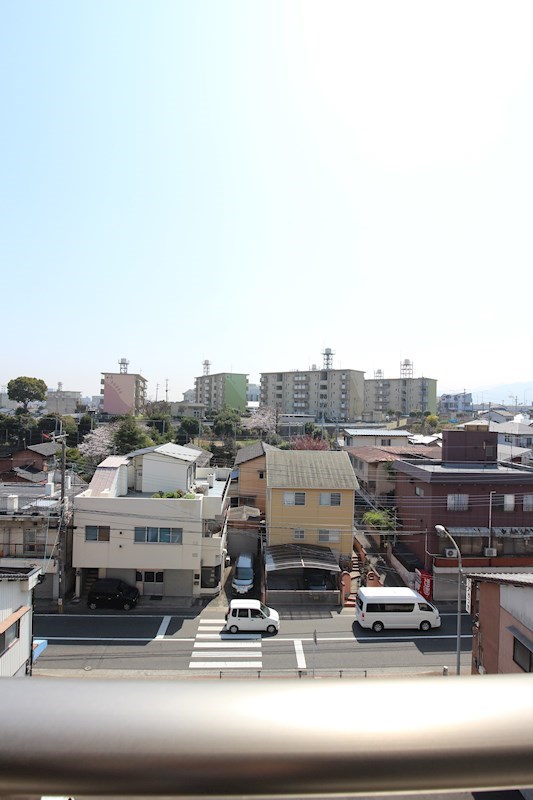 ハイネス若園Ⅱ ※別号室の写真です。5階からの見晴らし。
