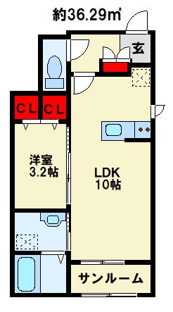 ラ・グリシーヌ 間取り