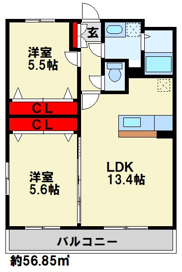 ユーミーシャルマン  間取り