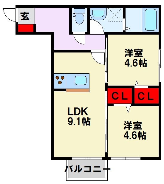Ariga10 C棟 ※反転タイプになります。