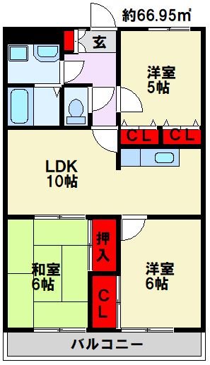 エクセル青葉台 間取り