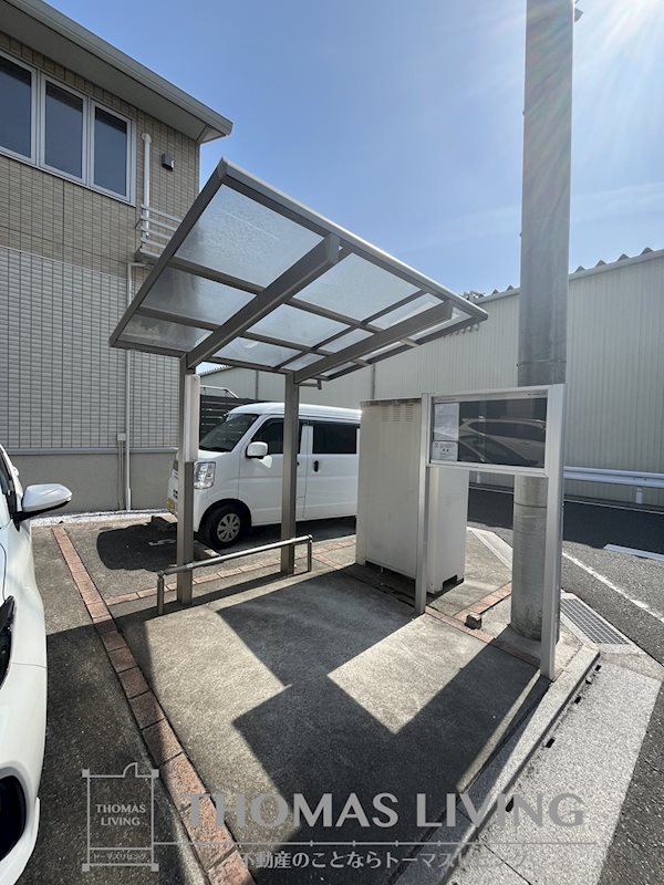 響のいい野 駐輪場