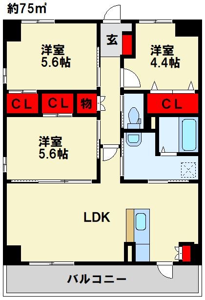 Livableなかま 間取り