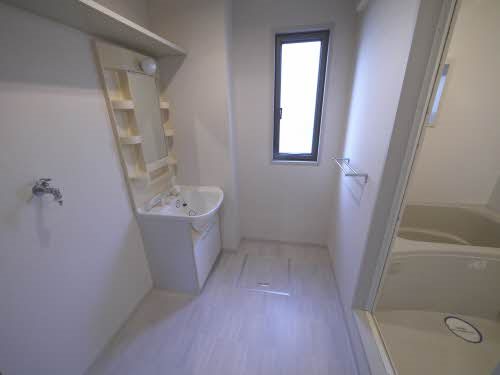 リバービュー　B棟 シャワー付き洗面台