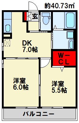 K・Mハイム 間取り