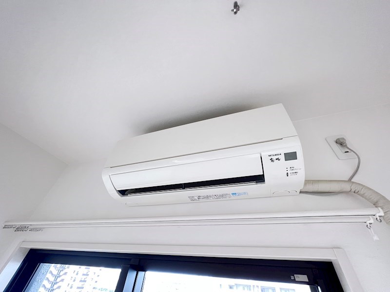 グランドパレスステーションテラス行橋 エアコン完備。