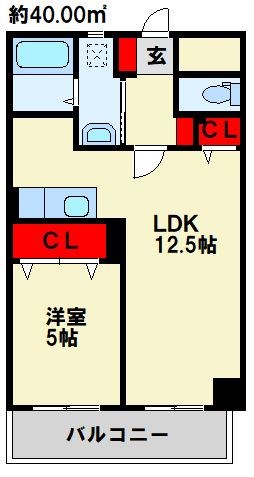 アヴァンセ陣原駅前 間取り