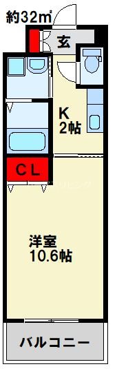 セトル.イン鳳 間取り図
