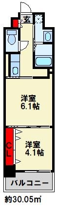 コンダクトレジデンスHIBIKINO 間取り