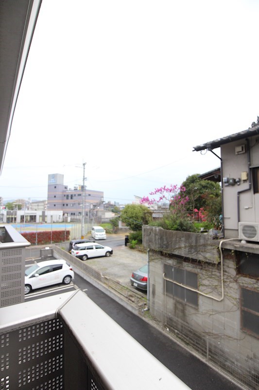 クラポンテMⅡ 2階からの眺望になります。