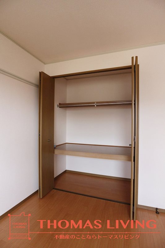 セジュールやつえ A棟 大容量のクローゼットです。