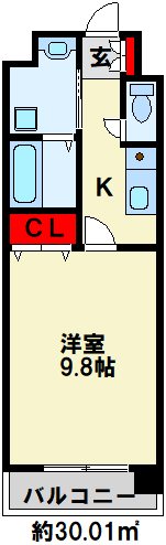 SAN-EAST中原　（nova　nexus） 間取り