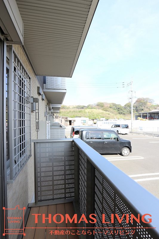 トレス中間壱番館 ベランダ