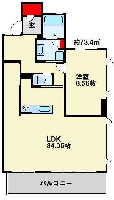 サンパーク守恒テラス 間取り
