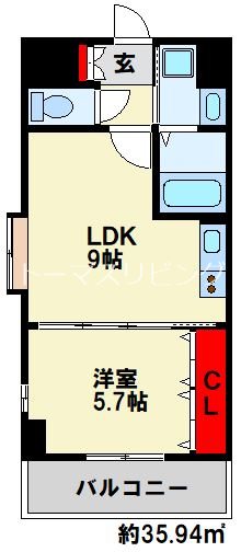 リンデンバウム京町 間取り