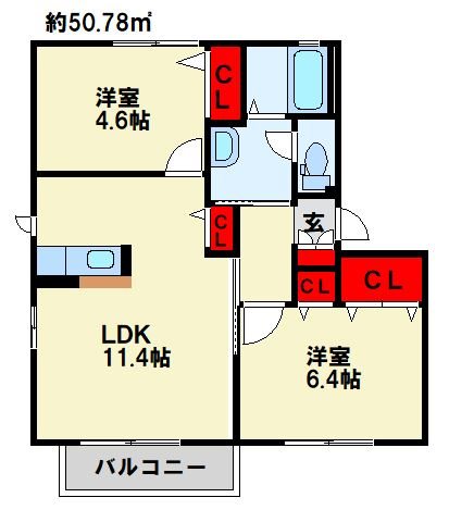 マ　メゾン志井 間取り
