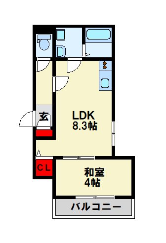 仮)戸畑区牧山新築AP(A棟) 間取り