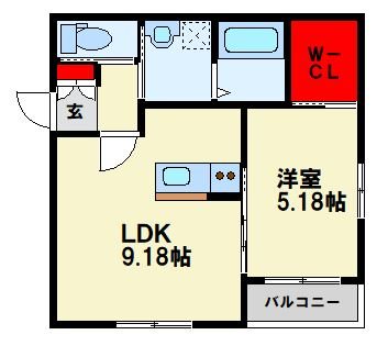 BRAVE BASE 木屋瀬 間取り
