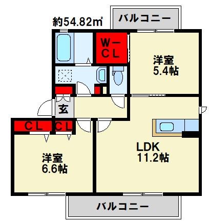 Shamaison TAKENO 間取り