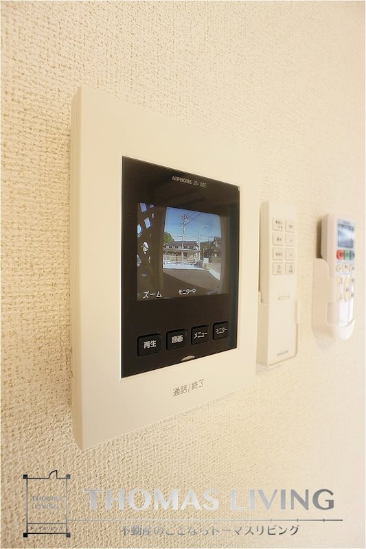 アルカンシエルⅠ ※建築中の為、同シリーズの写真をご参照ください。来客者が確認できるモニター付きインターフォン
