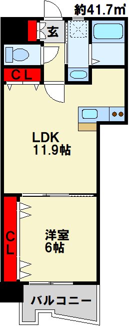 サンシャインプリンセス五番街 間取り