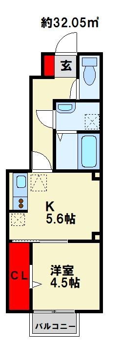 プランドール　B棟 間取り