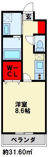 ダヴィデ ※間取りは反転画像です。