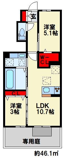 GRANCASA上葛原 間取り