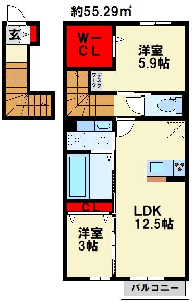 GRANCASA上葛原 間取り