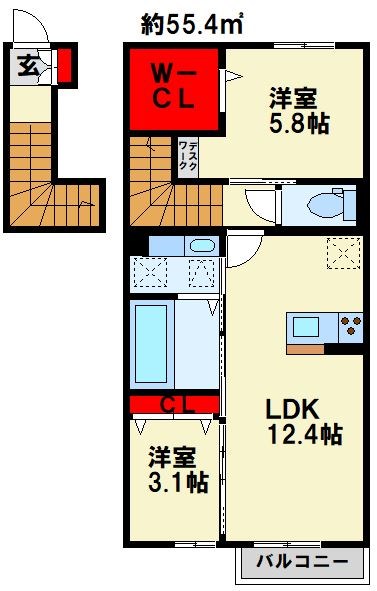 GRANCASA上葛原 間取り