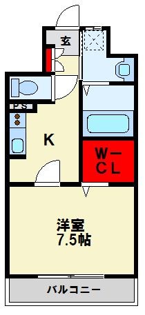 LUX紅梅 間取り