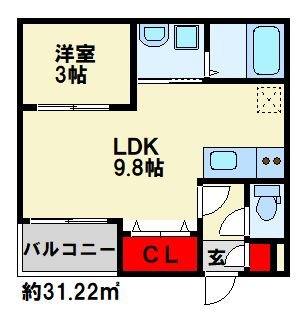 COMFORTIA安部山公園 間取り