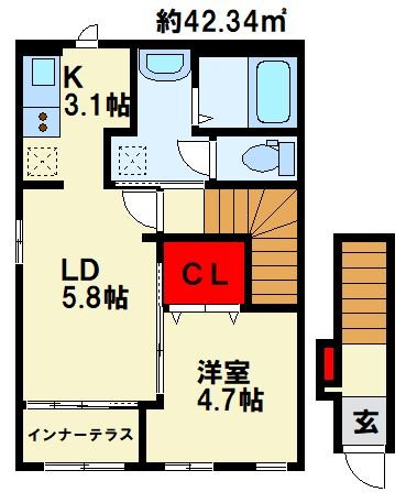 レガシーコートⅡ 間取り