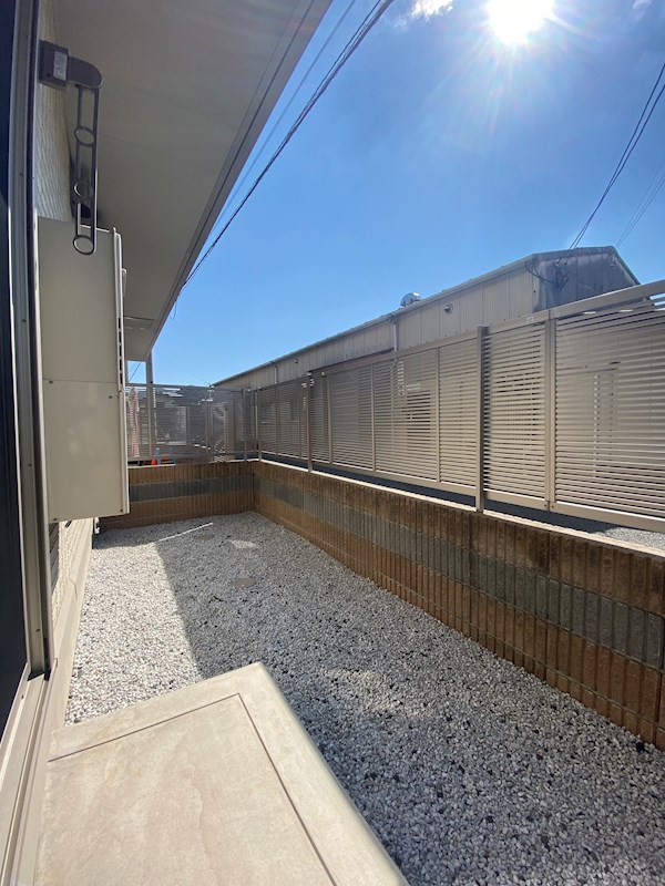 エスポワール祇園Ｂ棟  庭があります。