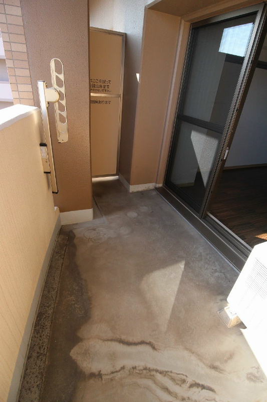 ウイングス片野 Ⅱ 日当たりのいいベランダです。