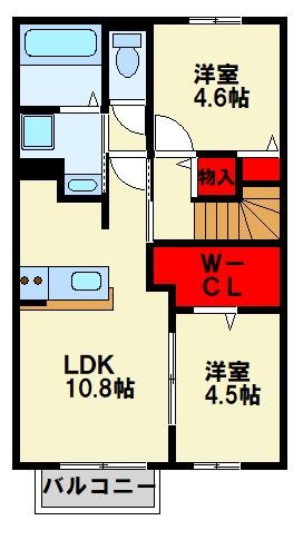 ドゥ・マリアージュⅢ 間取り