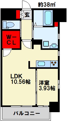 GALA PLATINUM COURT 間取り