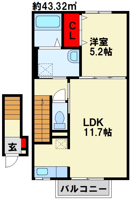 グレイスパラッツォⅠ 間取り